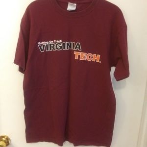 Mens Virginia Tech Hokies T-Shirt Size Medium